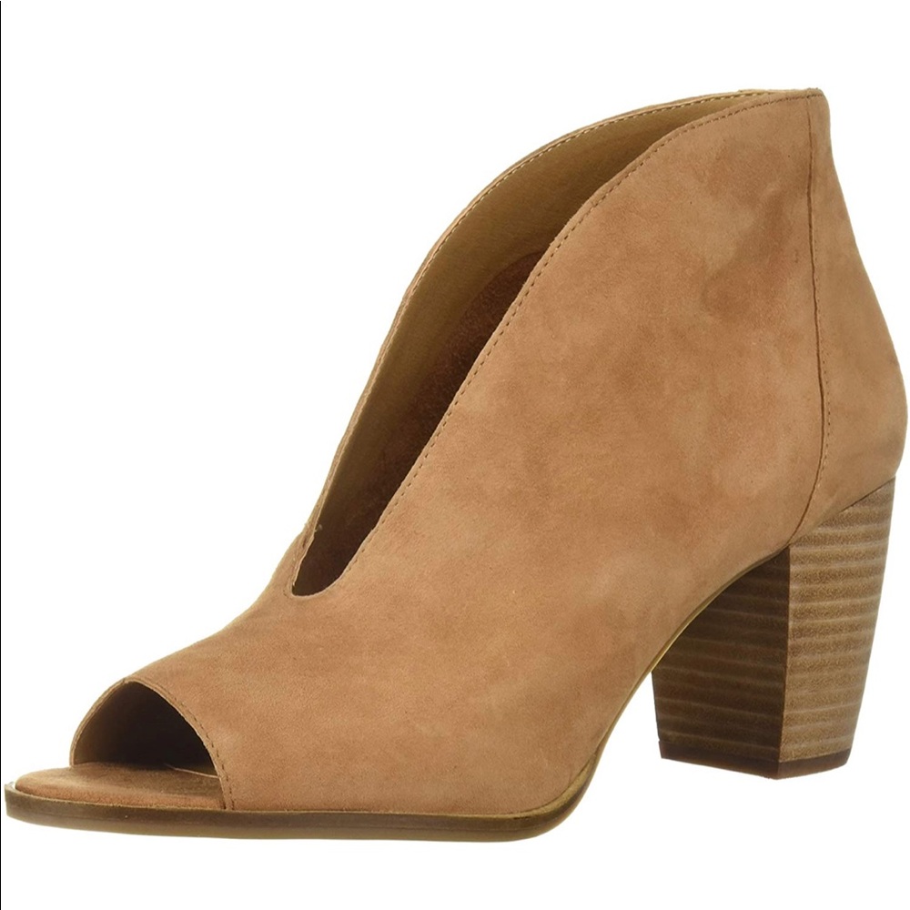 Lucky Brand Joal Suede Block Heel